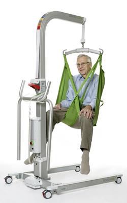 Liko Golvo Hoist In Use on Floor